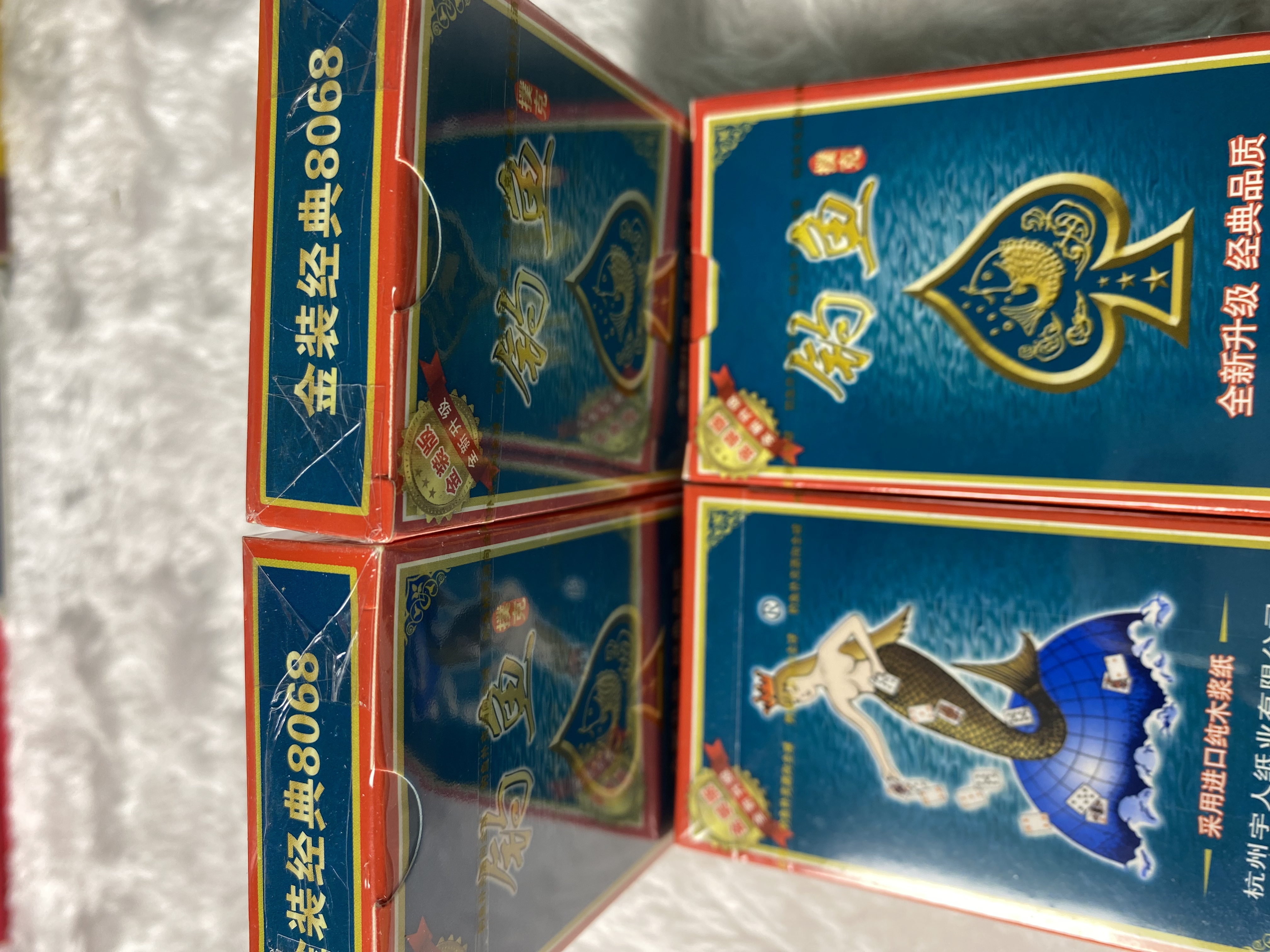 钓鱼白光透视扑克，型号可选